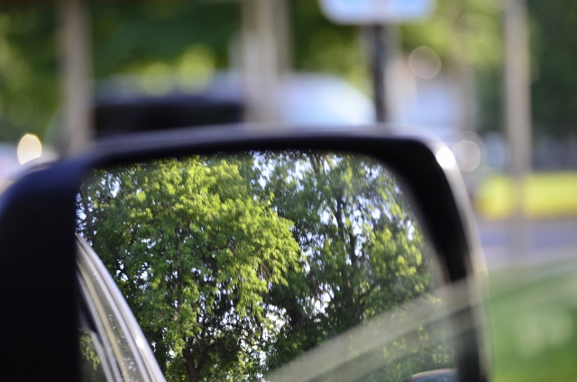 1.  Objects in the mirror are closer than they appear