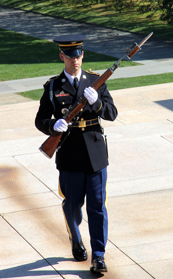 Guarding the Tomb of the Unknown Soldiers