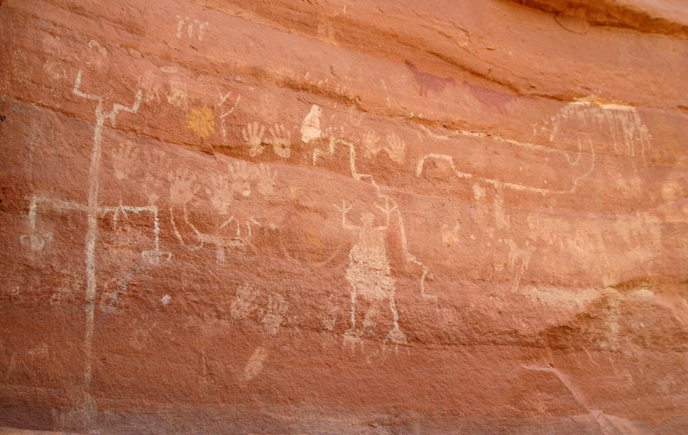 Petroglyphs Near Spider Rock