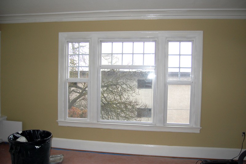 living room window, looking west