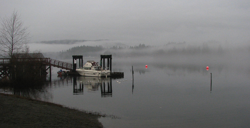 January on Shawnigan Lake