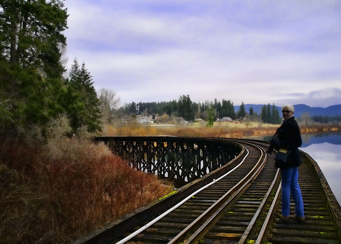 Rail Trail Scene