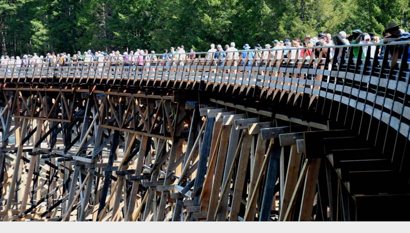 Kinsol Trestle - The Official Opening held today at 11:00 am
