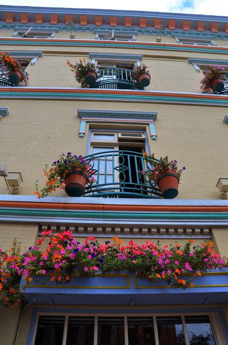 Flowered Balconies