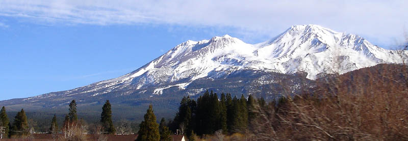 1. SNOW  Mt. Shasta