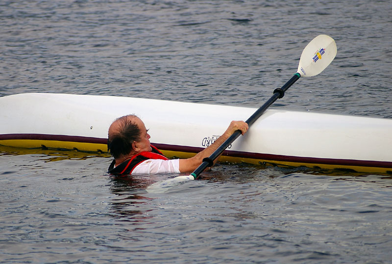 Righting the Kayak