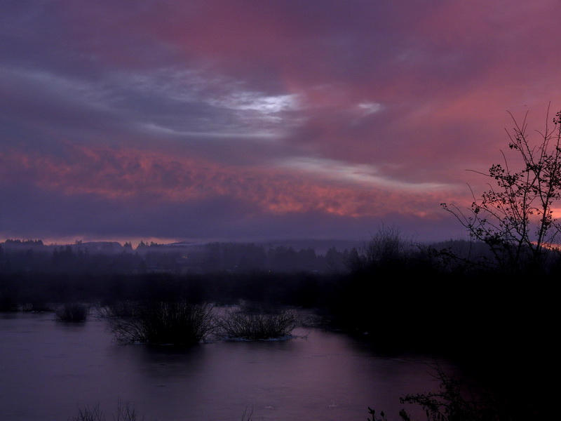 Another Winter Sunrise on Somenos Marsh