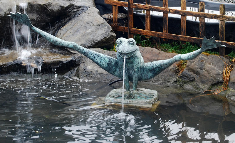 Frog waterfeature