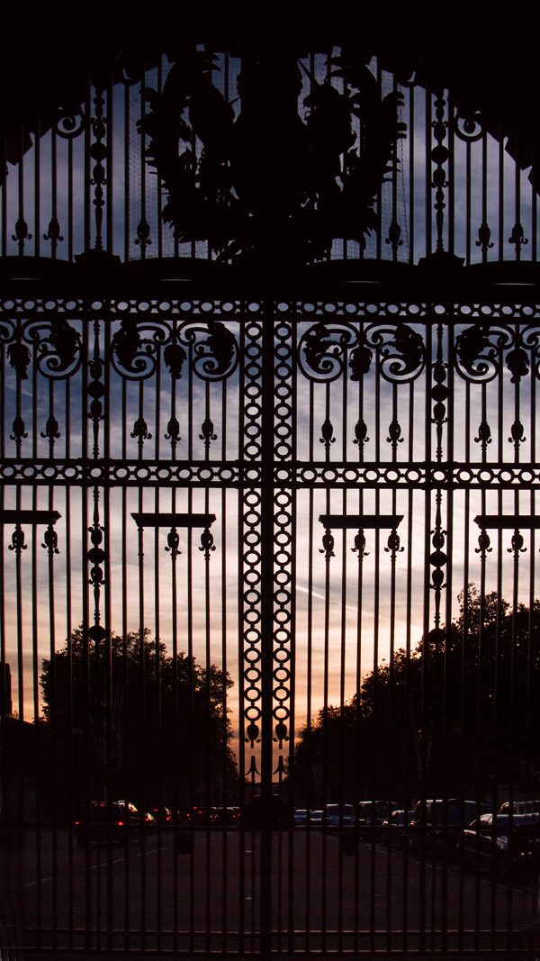 Admiralty Arch sunset