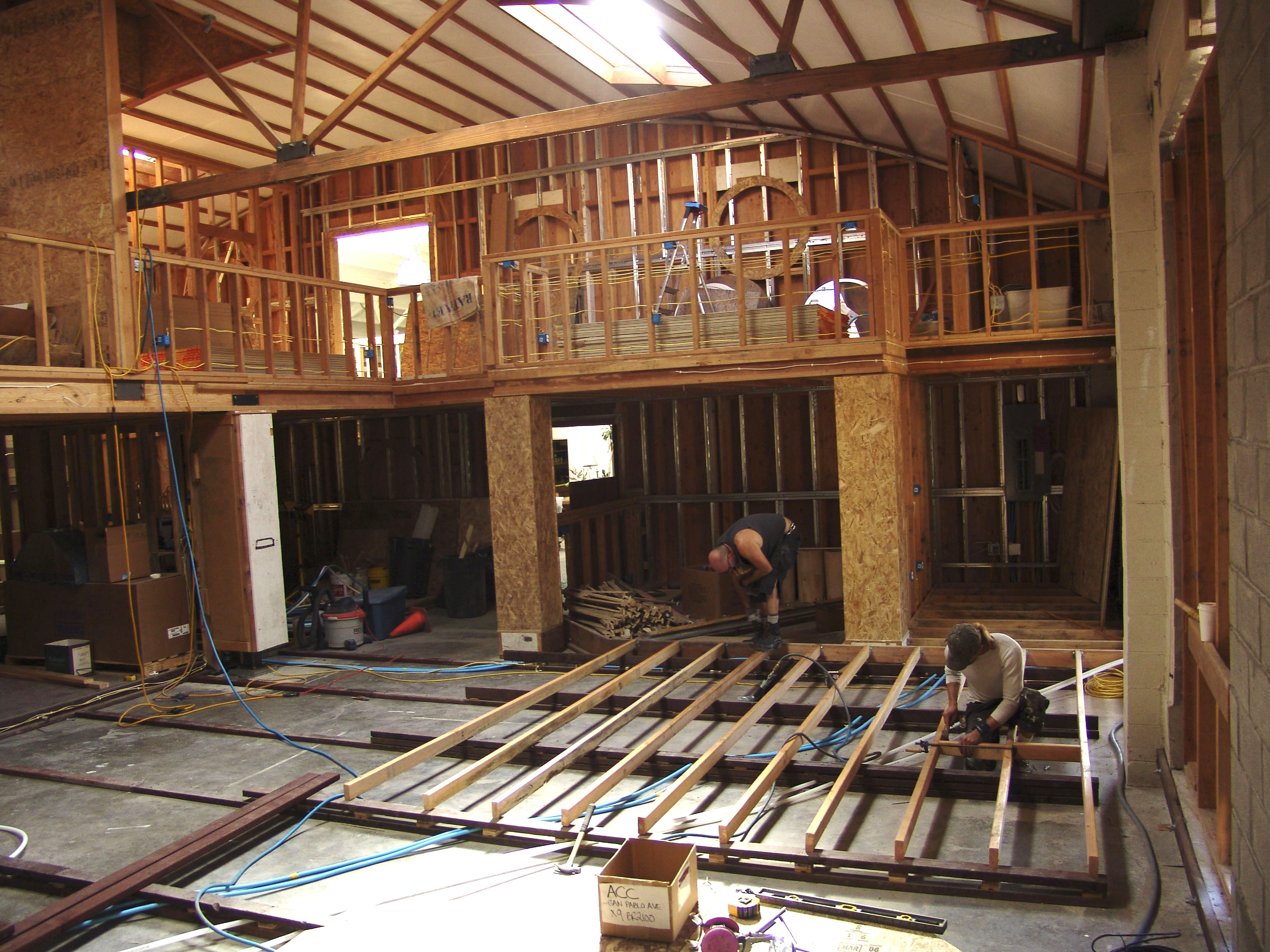 23.Main floor Started.JPG