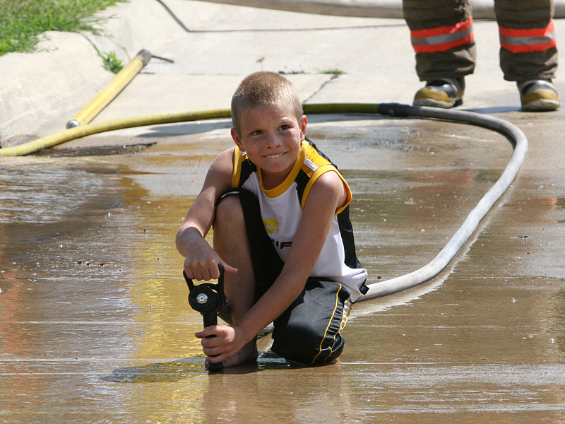 Lake Park Waterfights