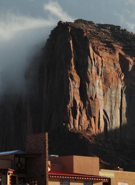 At the Edge of Mitchell Mesa, Monument Valley