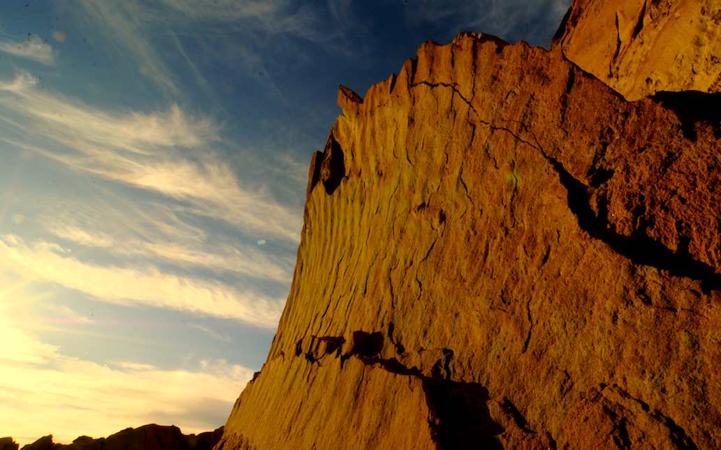 Geology on Display at Chaco Canyon, New Mexico