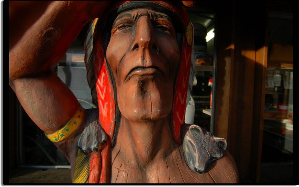 American Indian and Friend