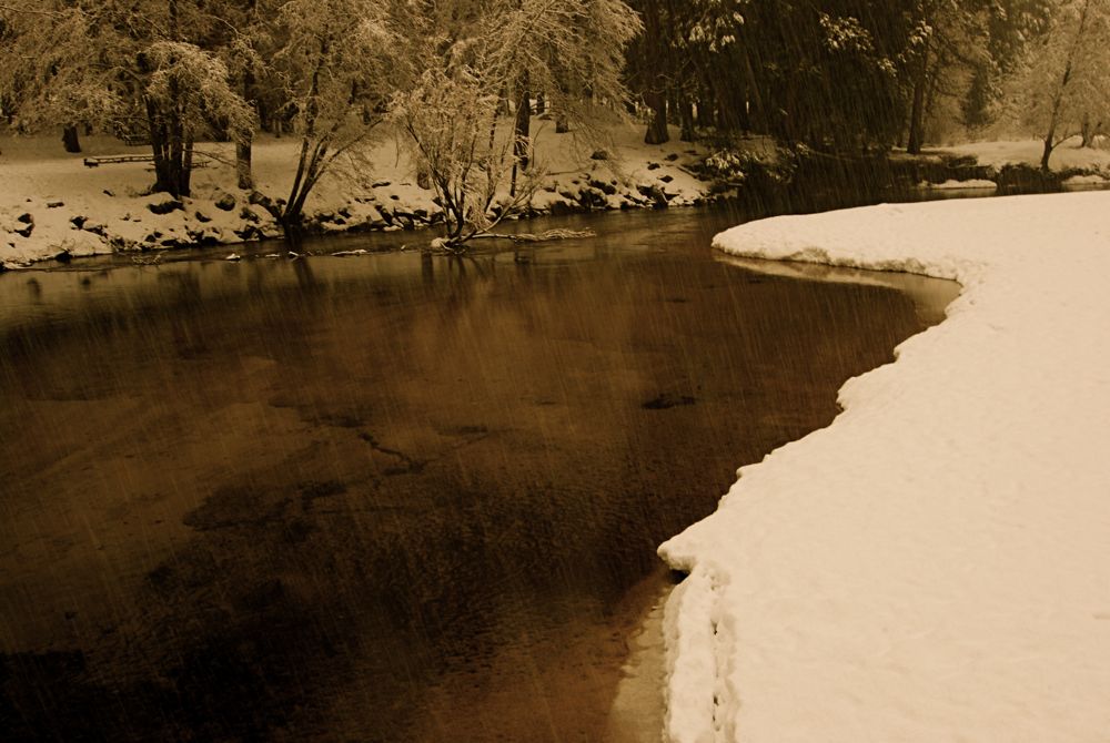 Merced River View, Yosemite Valley