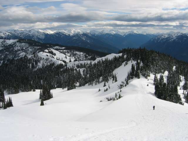 Snowshoeing Hurricane Hill