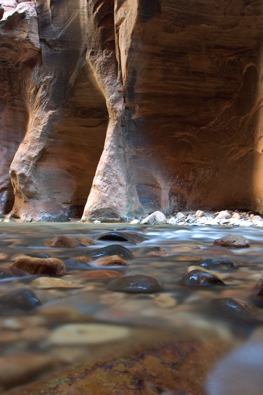 Virgin River Rapids in the Narrows