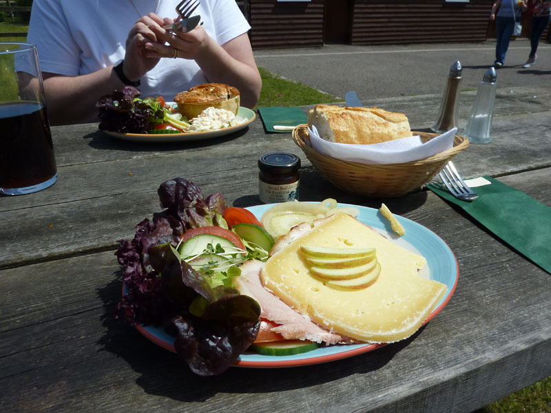 Ploughmans Lunch, Royal Oak, Fritham