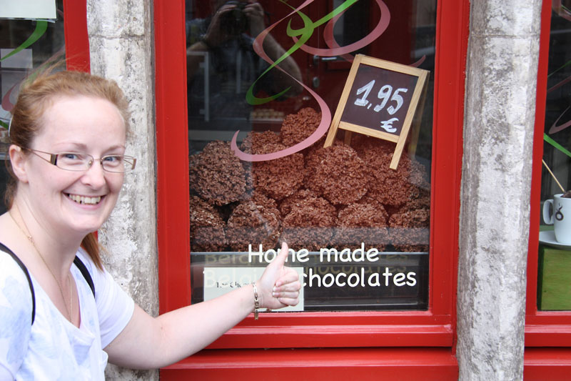 Chocolate Rice Crispy Cakes, Bruges