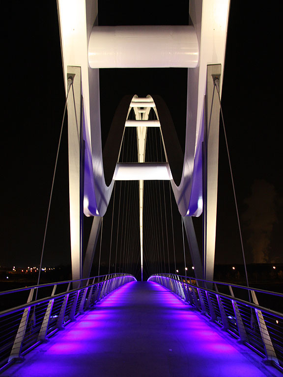 Infinity Bridge at Night