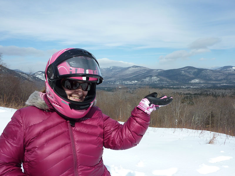 Snowmobiling, Bear Notch Road, Bartlett