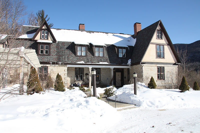 Notchland Inn in the Snow