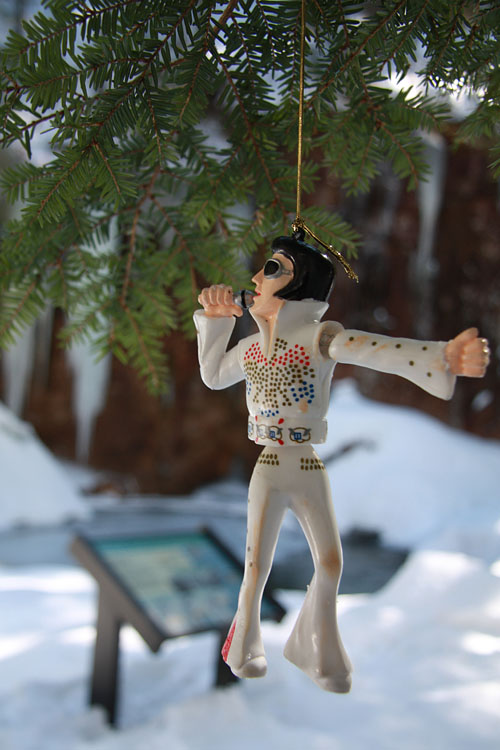 Wackel-Elvis, Sabbaday Falls, New Hampshire