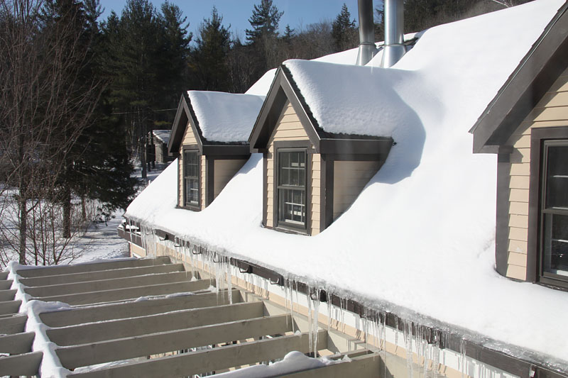 Notchland Inn in the Snow