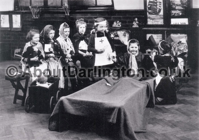 Harrowgate Hill Infant School c.1946-47, Dressing-up Day