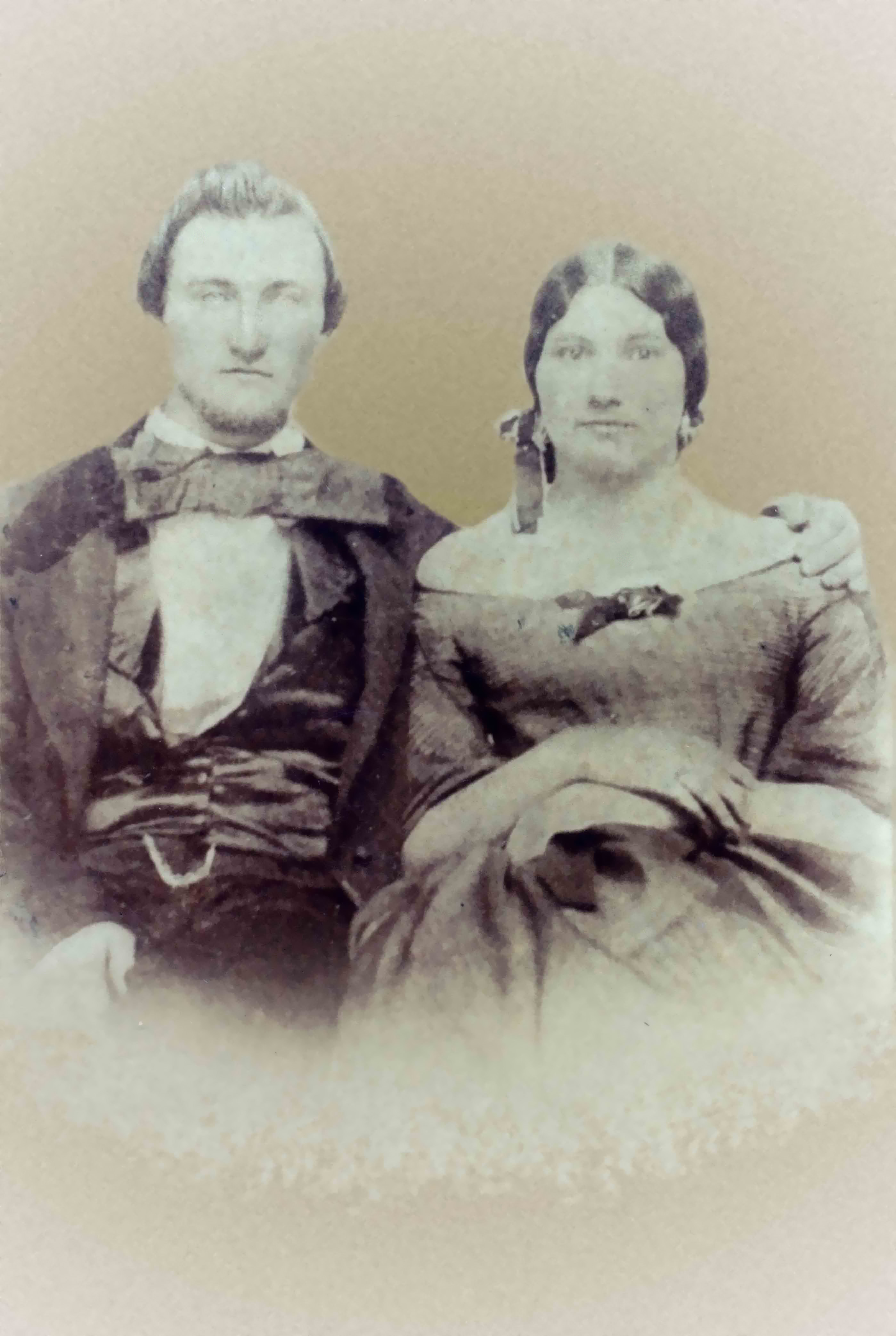 John G. Hall & Mary Elizabeth (Scherer) Hall (Married 1861)