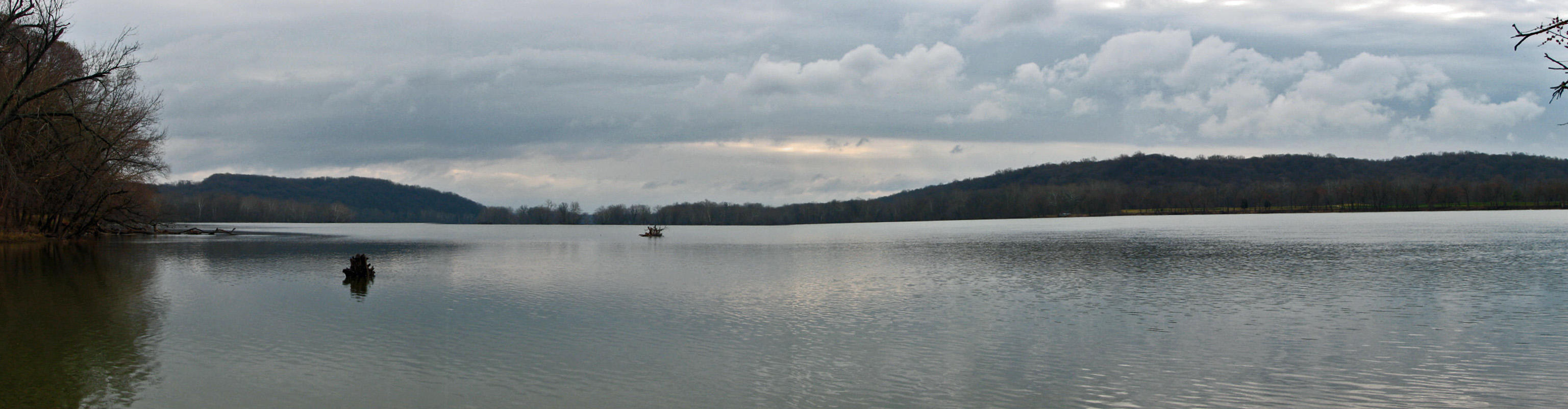 Panorama - Potomac from Seneca Creek