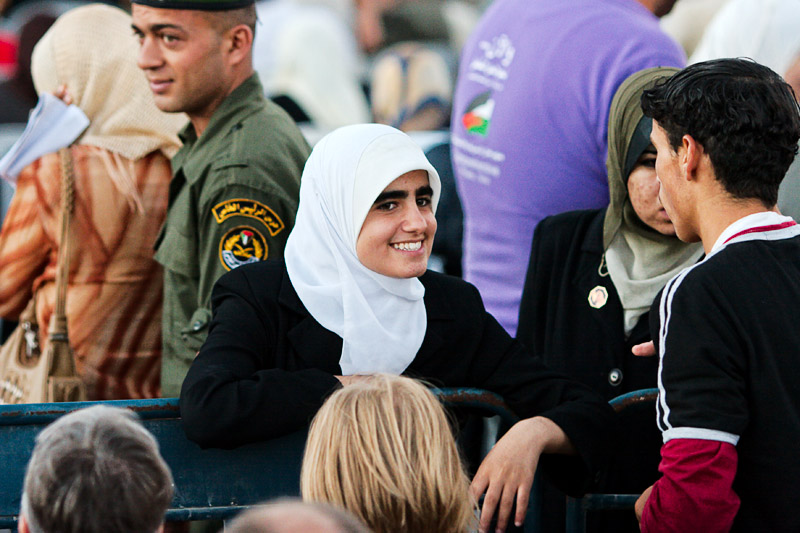 Celebrating Gaza pullout - Ramallah