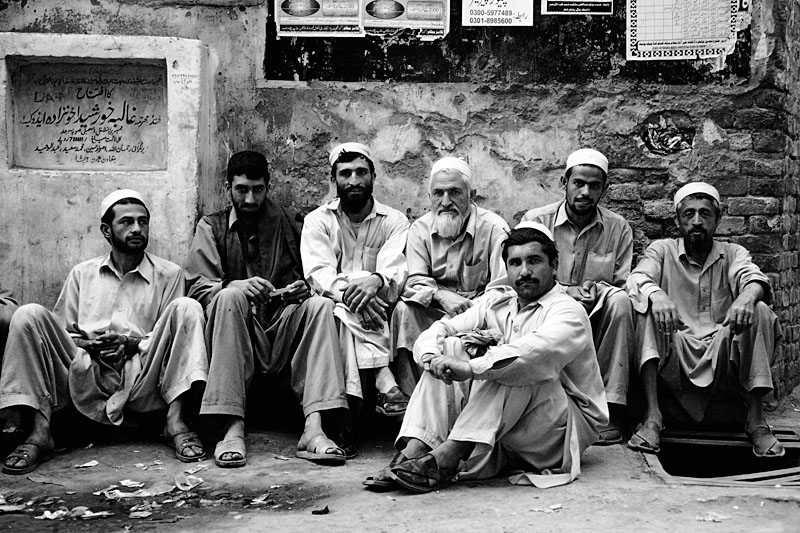 Pukhtun men - Peshawar