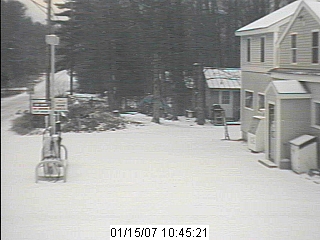 East Alton General Store in the Snow
