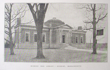 Duxbury Library at Dedication - 1909