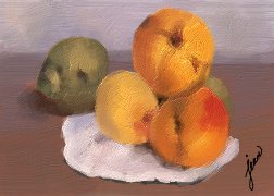 Cezzane's fruit.