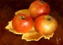 3 apples