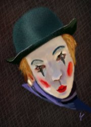 A clown