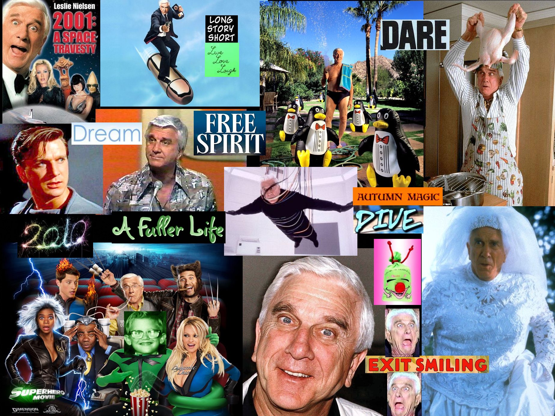 leafy lefty loooney love tribute for GIFT heartsinger leslie nielsen #3 :):):):)