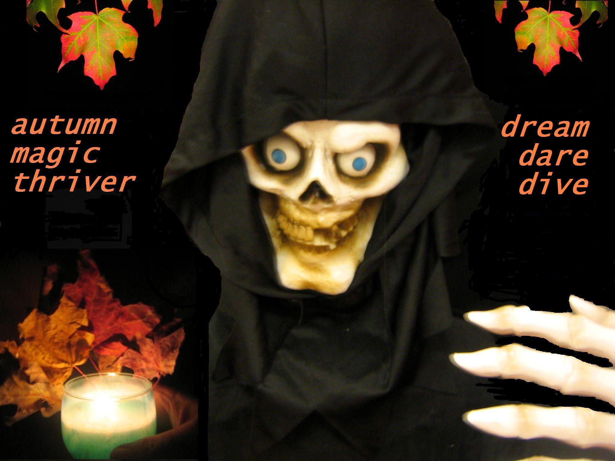 my 2007 haunting self-portrait taken at forever fall manor...