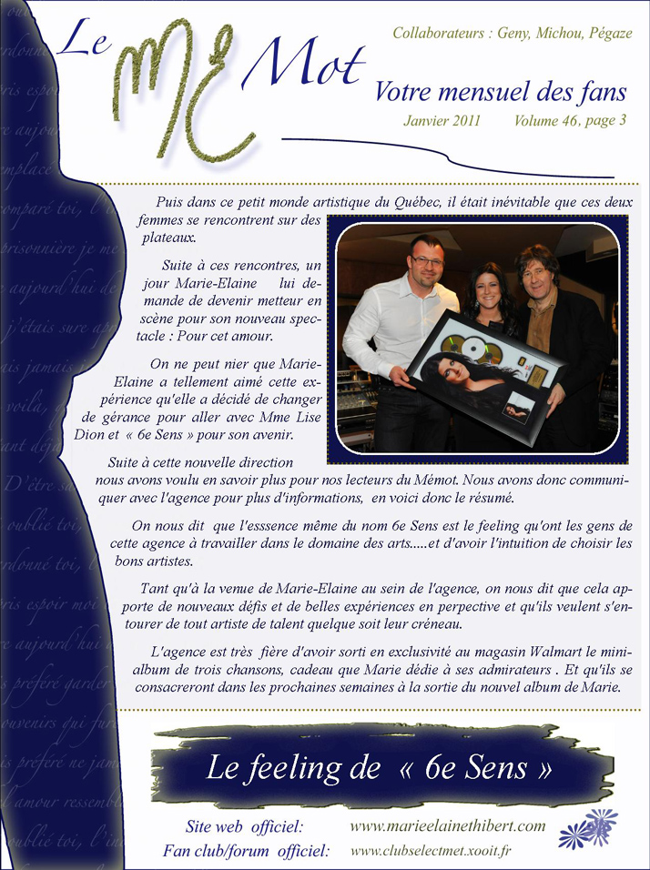 JANVIER 2011 P3