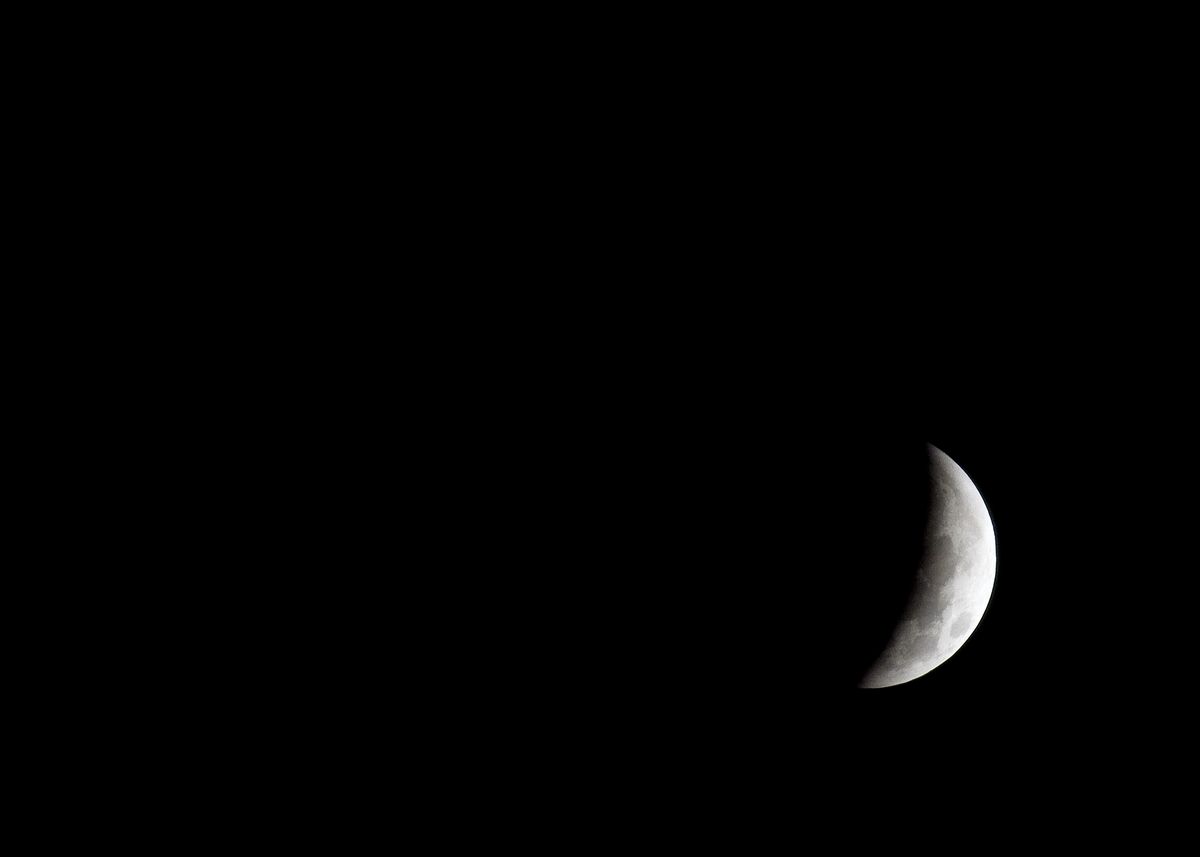 December 2010 total lunar eclipse from New Mexico (2 of 3)