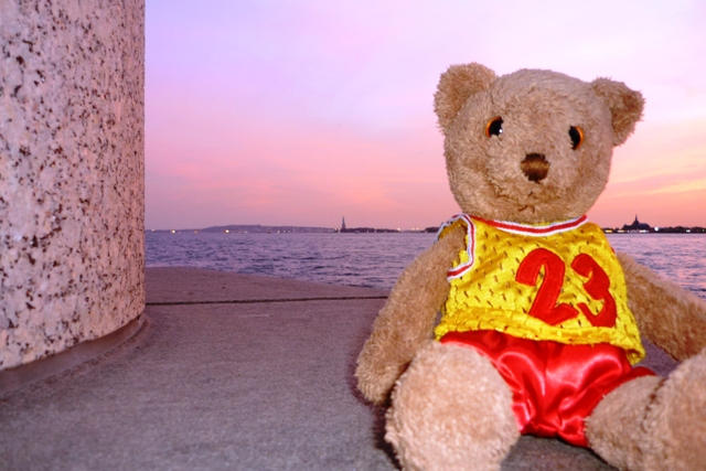Bear and Lady Liberty, again