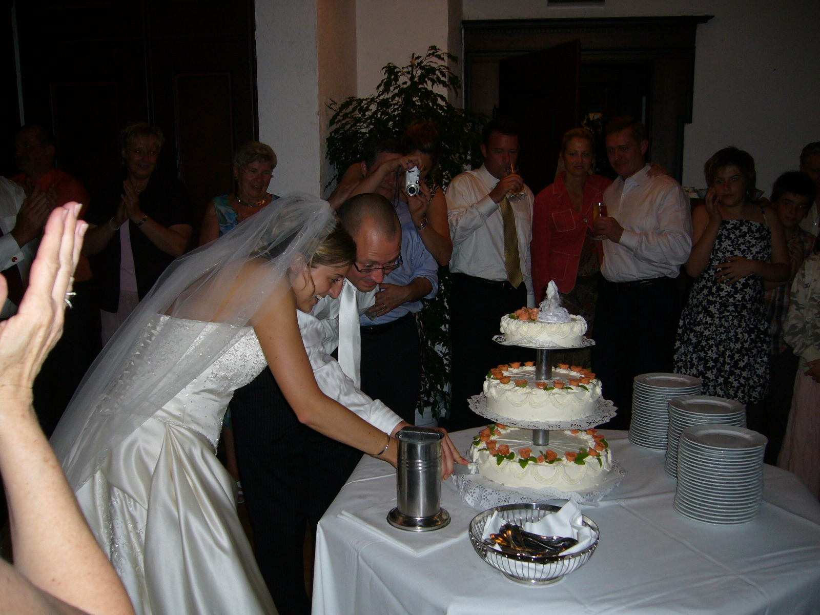 Cutting the Wedding Cake