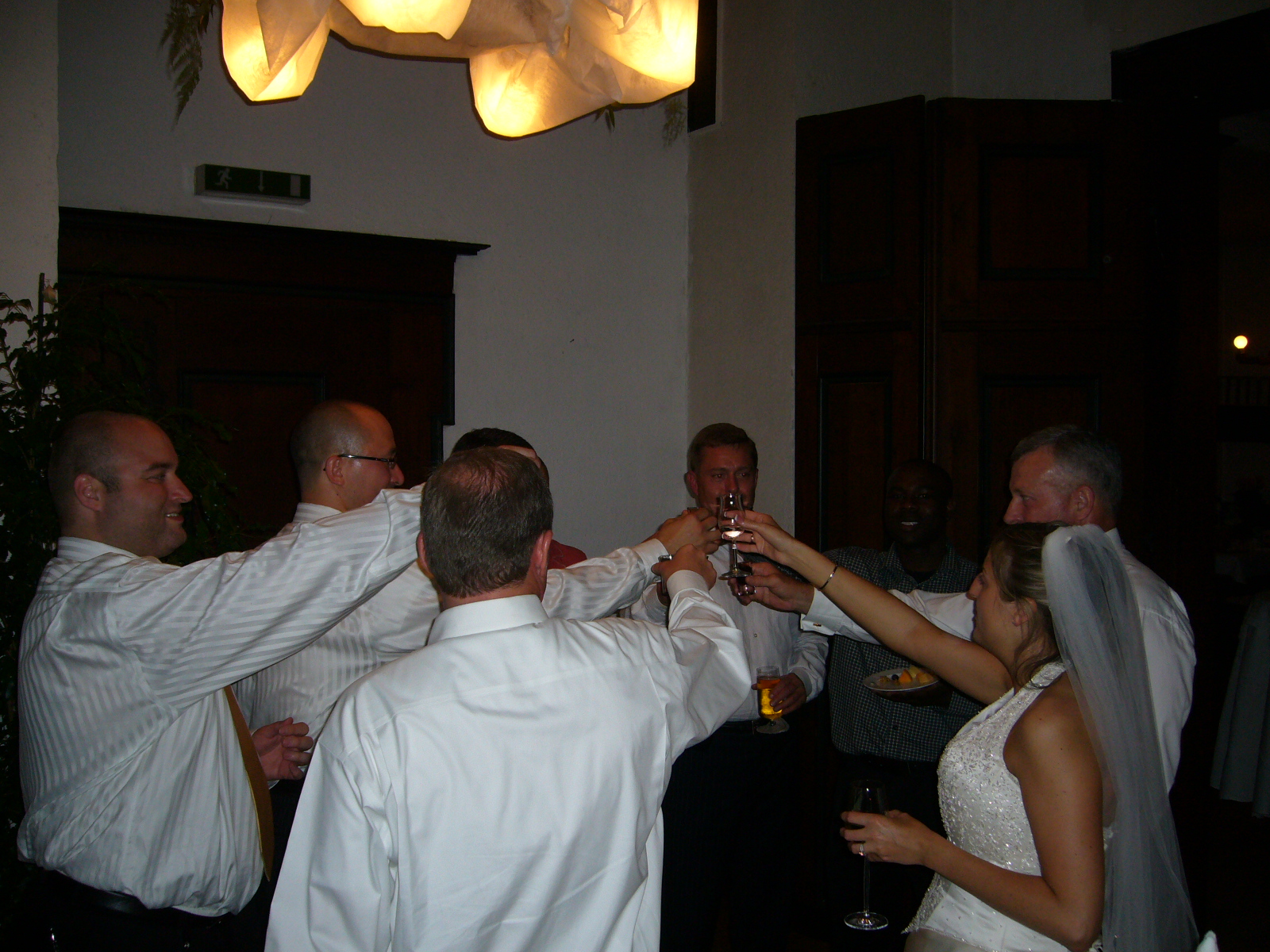 Toasting the Bride