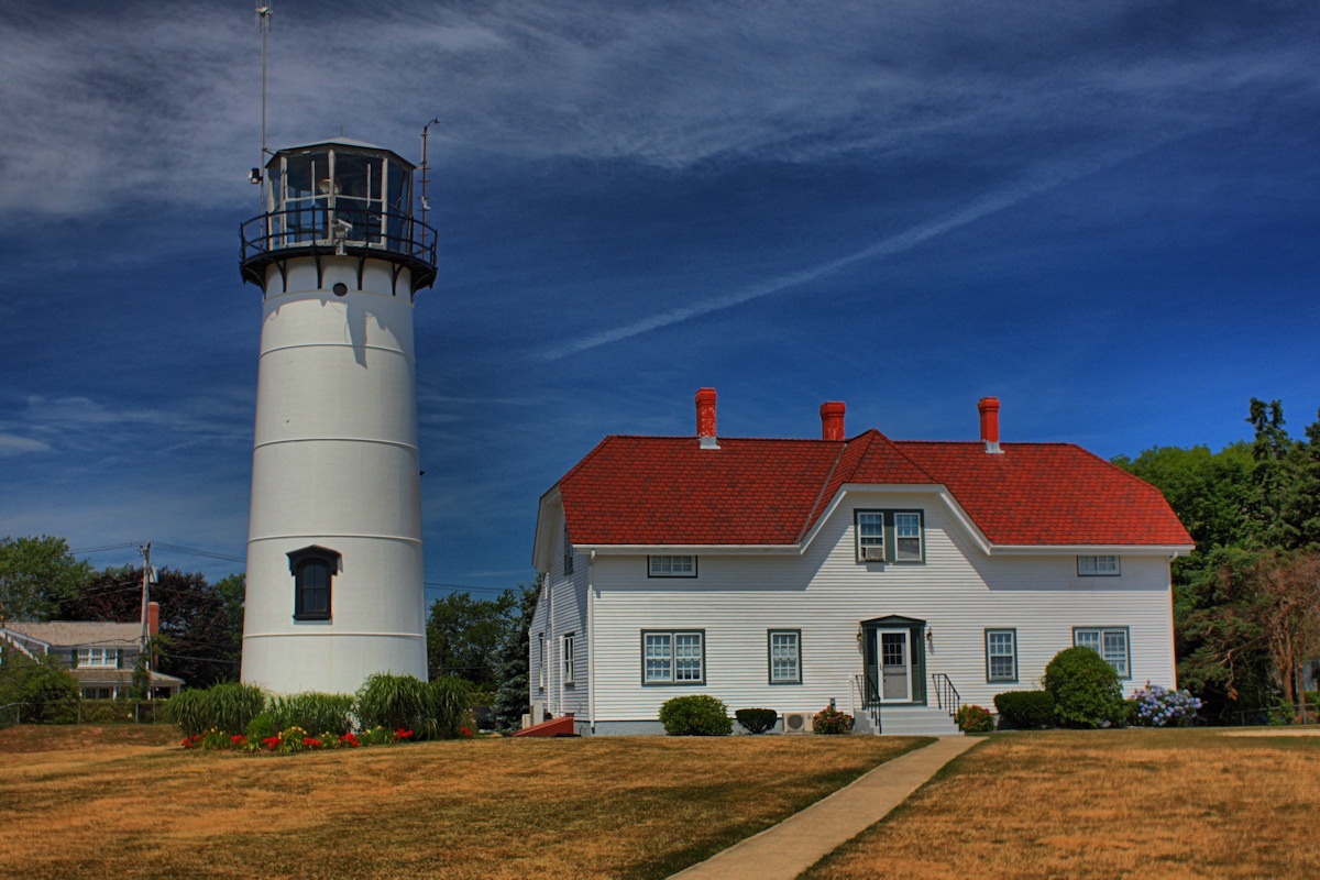 Chatham Light in HDR<BR>July 4, 2010