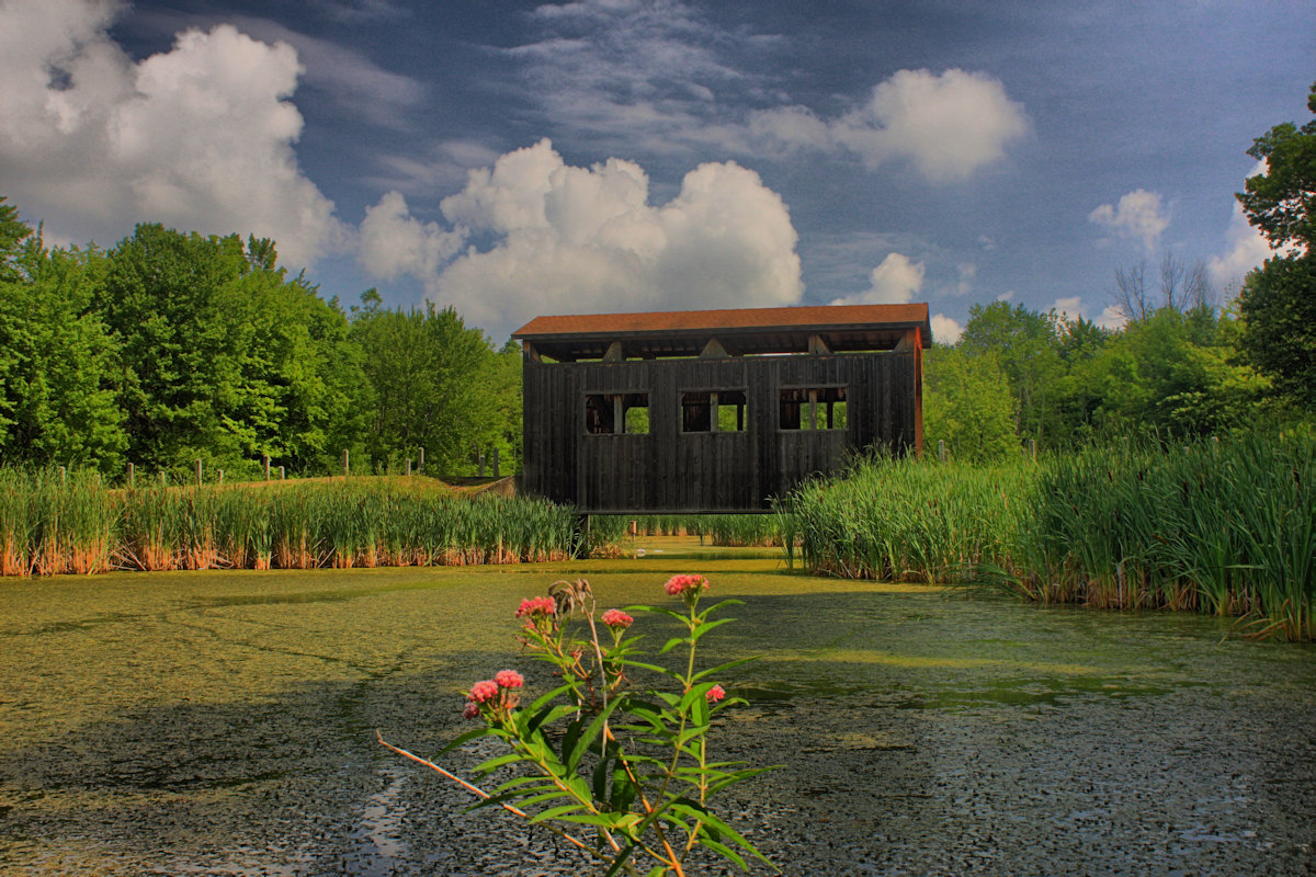 Covered Bridge in HDR<BR>July 15, 2010
