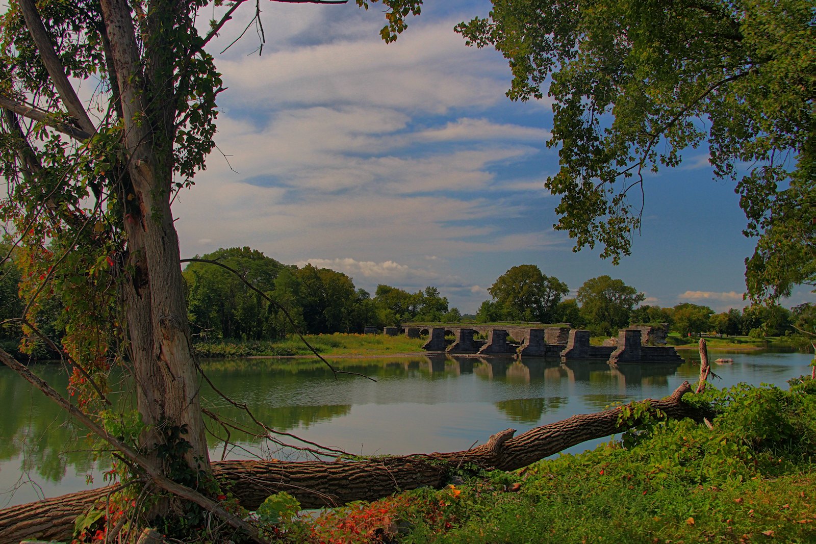 Schoharie Crossing State Historic Site in HDR<BR>September 6, 2012