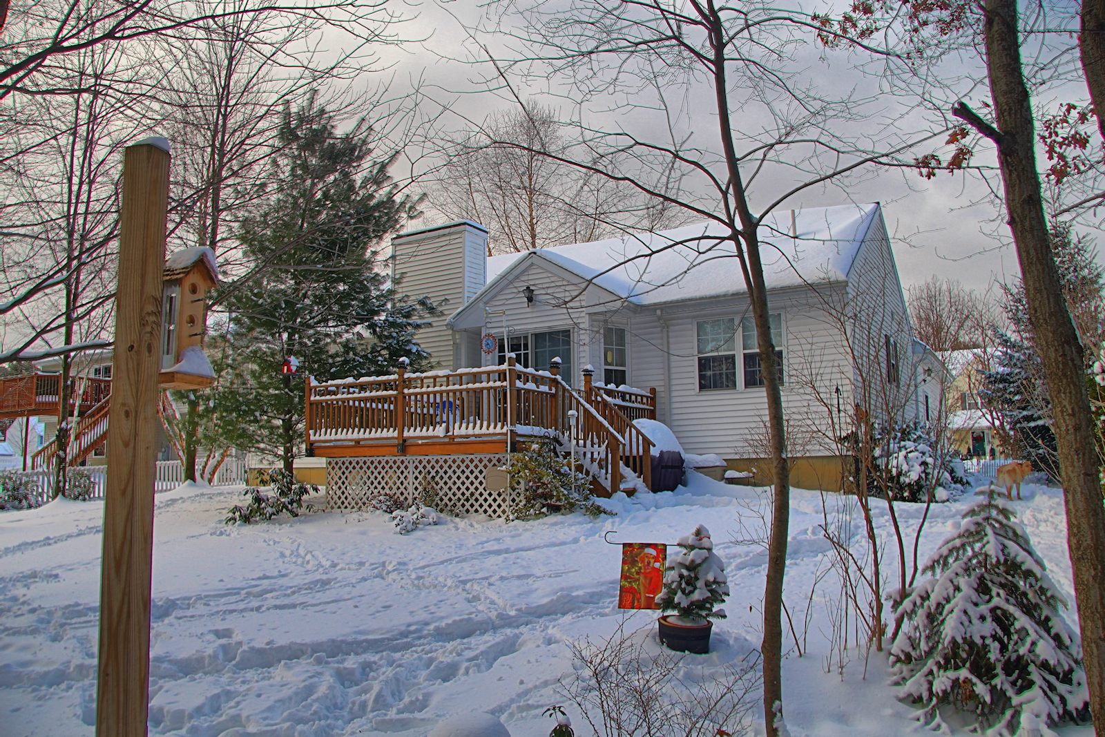 House in HDR<BR>December 28, 2012