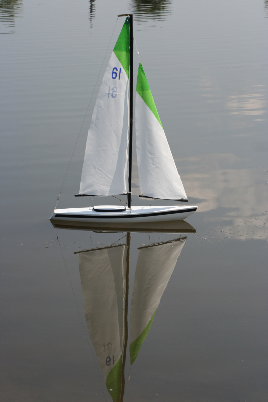 Sailboat Reflection<BR>July 31, 2007